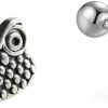 NewZenro Body Piercing Studs | 16G Owl Cartilage Tragus Minimalist Small Stud Earrings For Women Men Teen Girls Boys Cute Tiny Minimalist Stainless Steel Barbell Screw Back Helix Hypoallergenic Animal Ear Piercing Jewelry Gifts Daughter Birthday Xmas