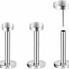 SQKXKLCZ Body Piercing Studs | 3Pcs G23 Titanium 20G/18G/16G 6Mm/8Mm/10Mm/12Mm Press Fit Threadless Push Pop 2.5Mm 3Mm 4Mm Flat Top 4Mm Flat Back Piercing Lip Stud Earring Labret Monroe Lip Ring Tragus Cartilage Earring Stud