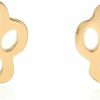 Hebelee Body Piercing Studs | Minimalist Paw Small Stud Earrings For Women Girls Stainless Steel Hypoallergenic Hollow-Out Puppy Cat Dog Animal Pawprint Cartilage Tragus Post Pin Nickel Free Piercing Christmas Birthday Jewelry Dainty Gifts For Daughter Niece