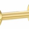 Lavari Jewelers Body Piercing Studs | Lavari Jewelers 3 Mm Micro Labret Stud In 14K Yellow Gold With Cone Spike