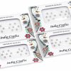 India Crafts Body Piercing Studs | India Crafts 120 Bindi Dots Diamond Crystal Fake Nose Stud/Ear Stud Bindi Stickers Bindi Crystal