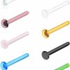 YOFANST Body Piercing Studs | Yofanst 8Pcs /16Pcs 20G Glass Nose Studs Pin Bone Colorful Septum Set Nose Piercing Jewelry For Women Men